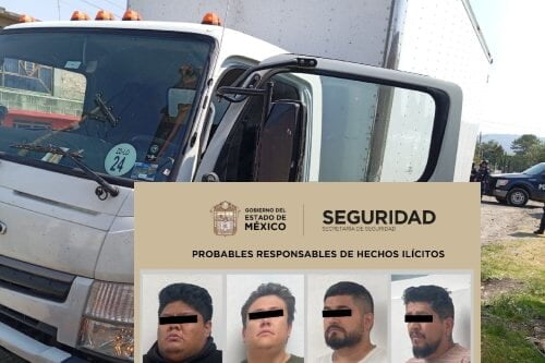 Frustran asalto a camión en la México-Querétaro, Jilotepec; hay 4 detenidos